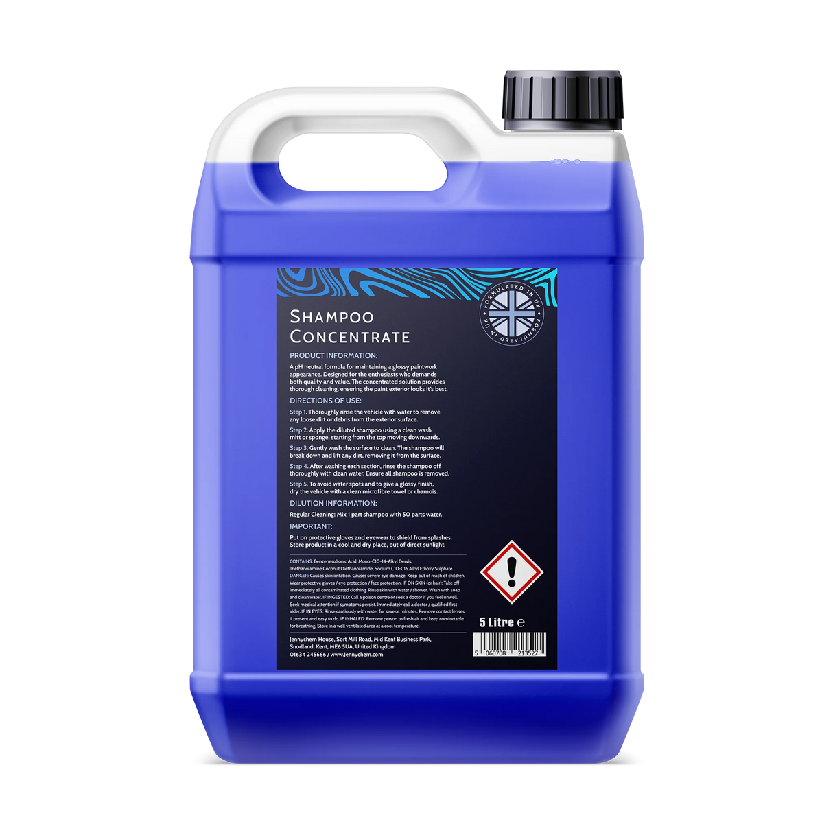 Jennychem Shampoo Concentrate | pH Neutral Vehicle Shampoo 5L