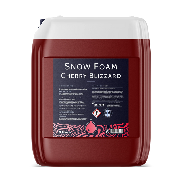 Jennychem Blizzard Snow Foam 20L | High Foaming Pre Wash Snow Foam