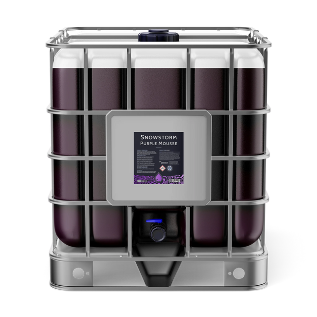 Jennychem Snowstorm Purple Mousse 1000L | Purple Trade Snow Foam