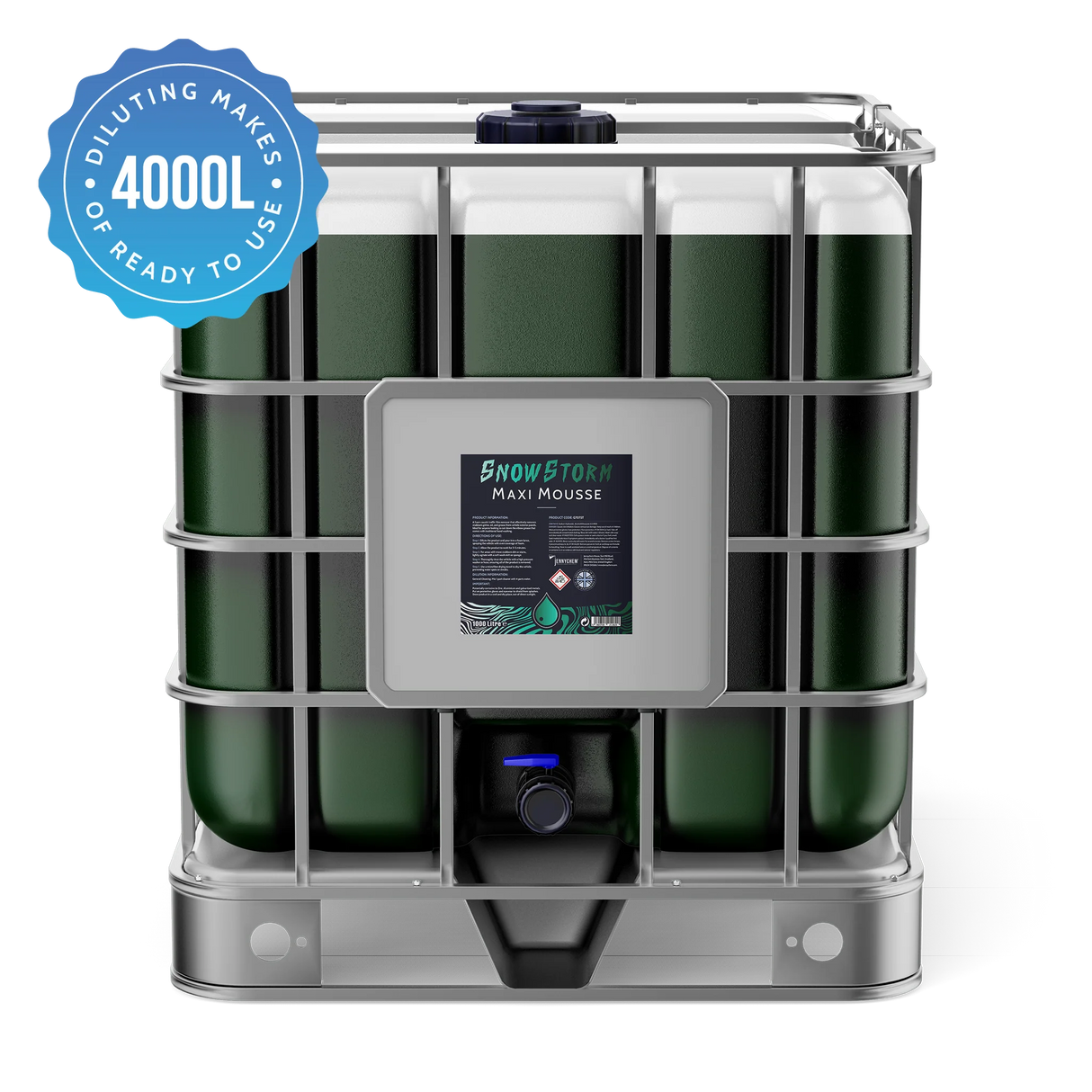 Jennychem Snowstorm TFR Maxi Moose | High Strength TFR Foam 1000L