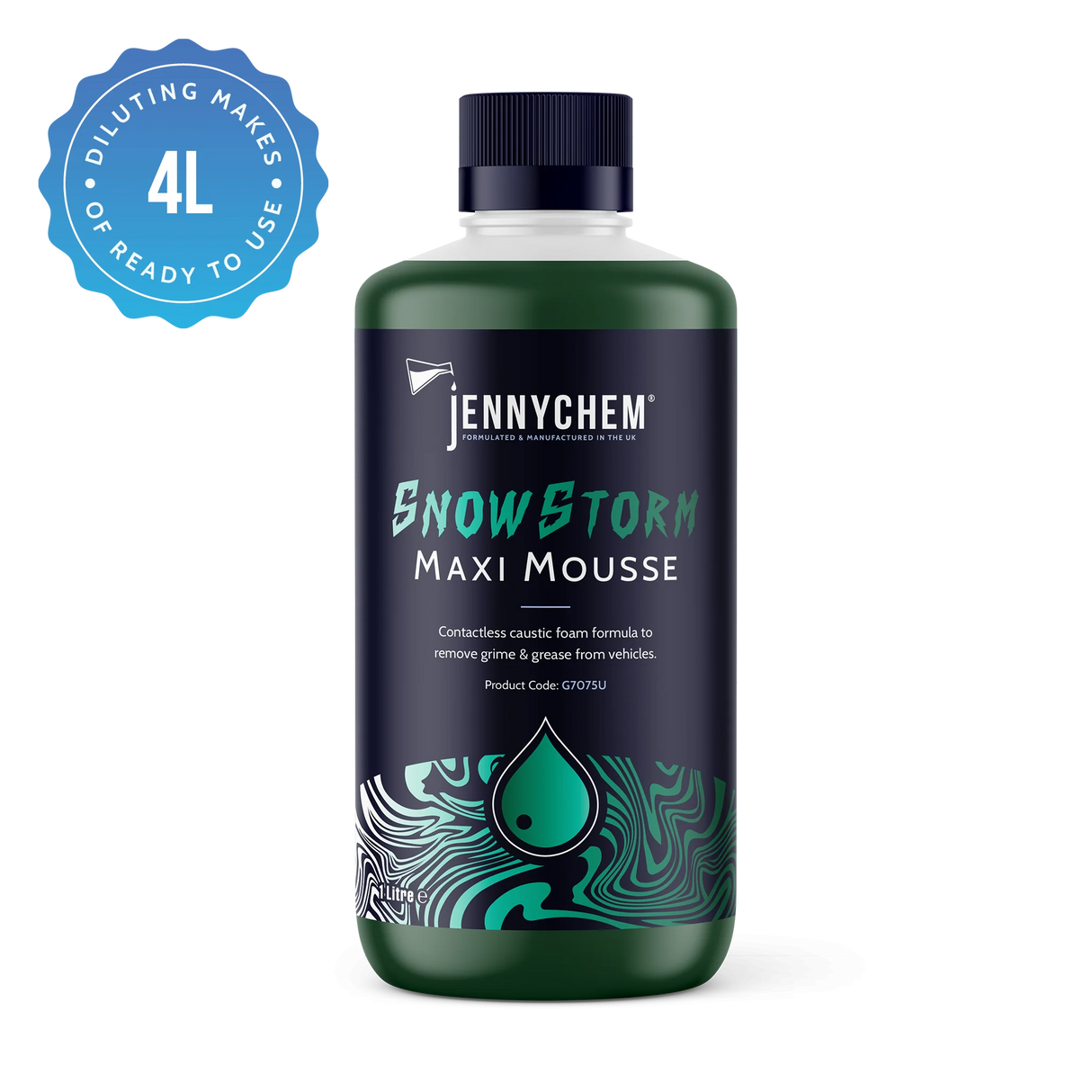Jennychem Snowstorm TFR Maxi Moose | High Strength TFR Foam 1L