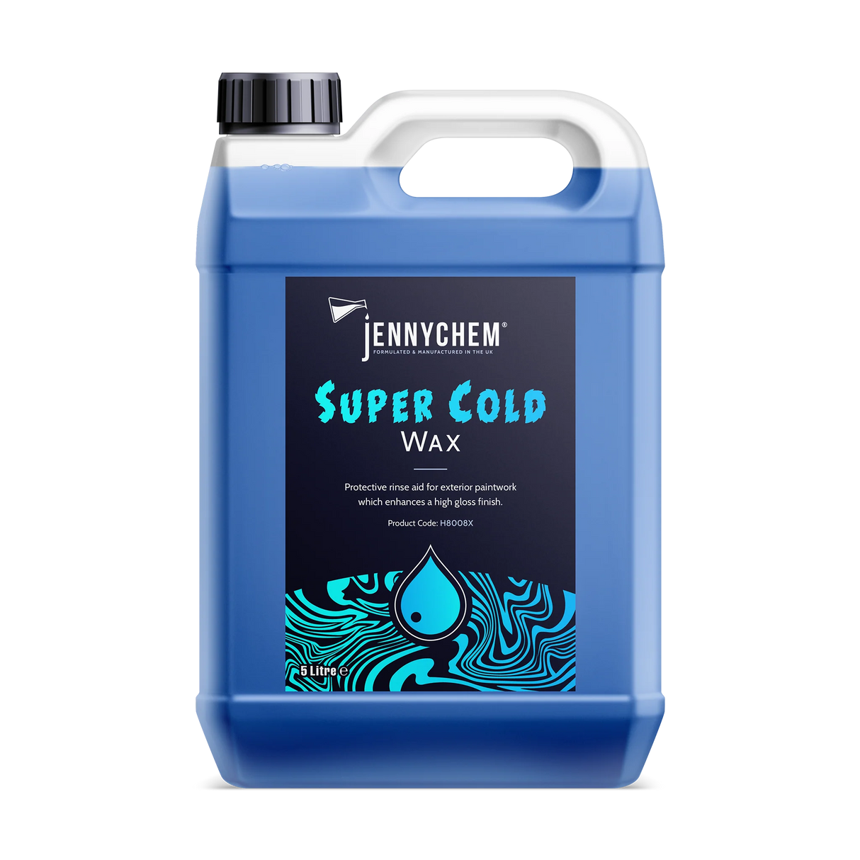 Jennychem Super Cold Wax 5L | Car Rinse & Drying Aid