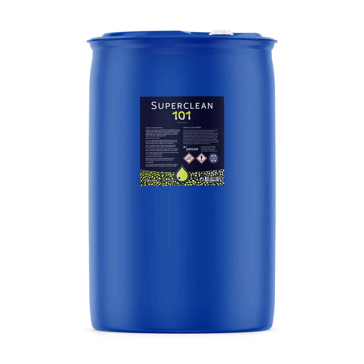 Jennychem Superclean 101 210L | Concentrate Multi Purpose Cleaner