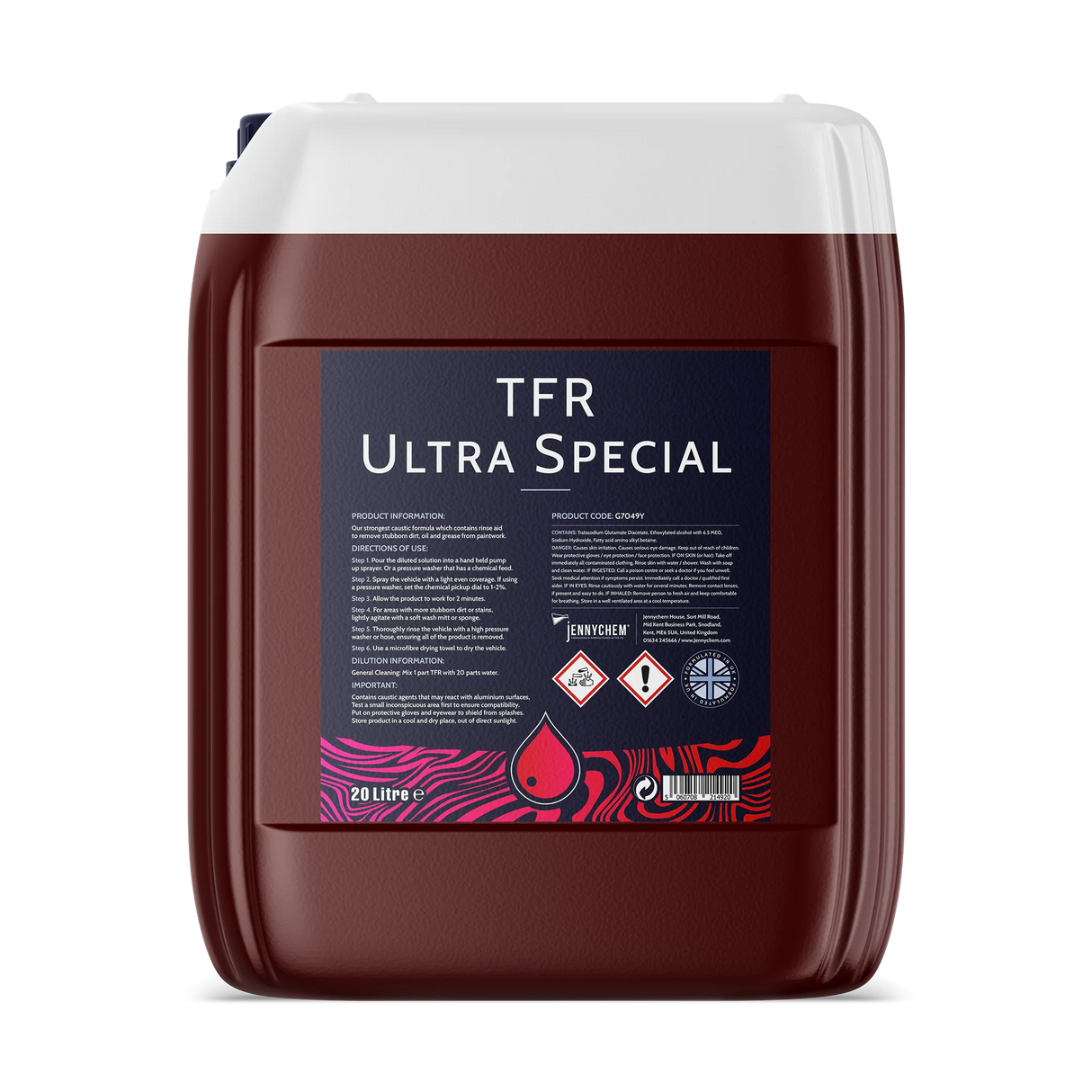 Jennychem TFR Ultra Special 20L Strongest Traffic Film Remover