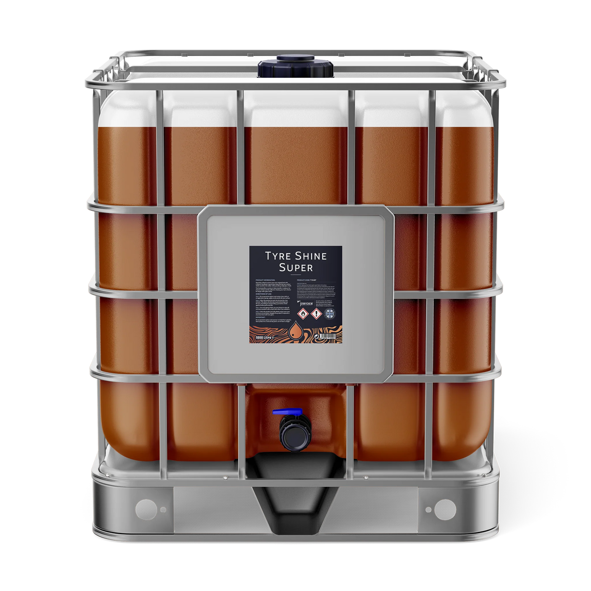 Jennychem Tyre Shine Super | Silicone Free Rubber Dressing 1000L