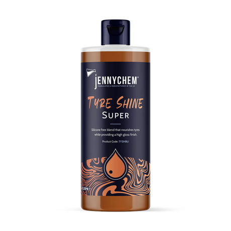 Jennychem Tyre Shine Super 1L | Silicone Free  High Gloss Dressing