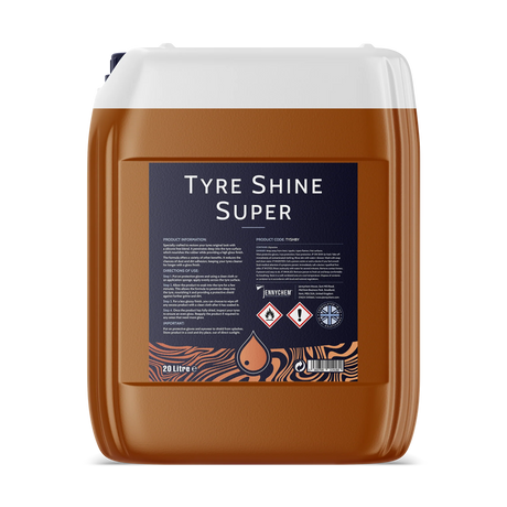 Jennychem Tyre Shine Super Silicone Free Rubber Dressing 5L