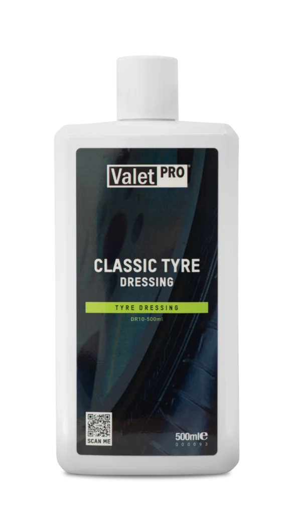ValetPRO Classic Tyre Dressing 500ml | Durable Gloss Finish