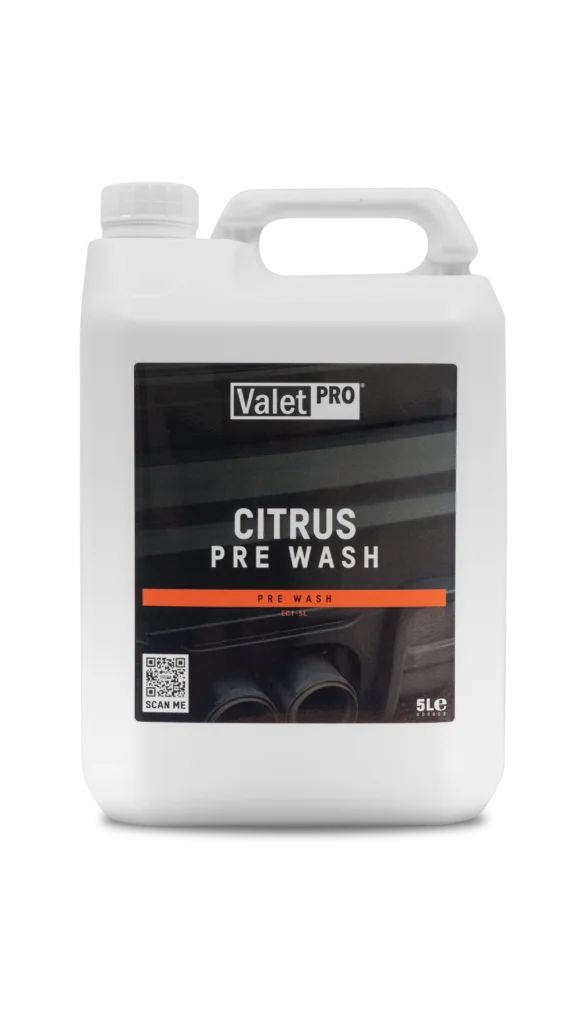 ValetPRO Citrus Pre Wash | Wax & Sealant Safe 5L