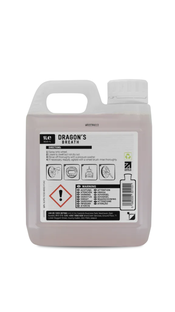 ValetPRO Dragon's Breath Iron Fallout Remover | pH Neutral Cleaner 1L
