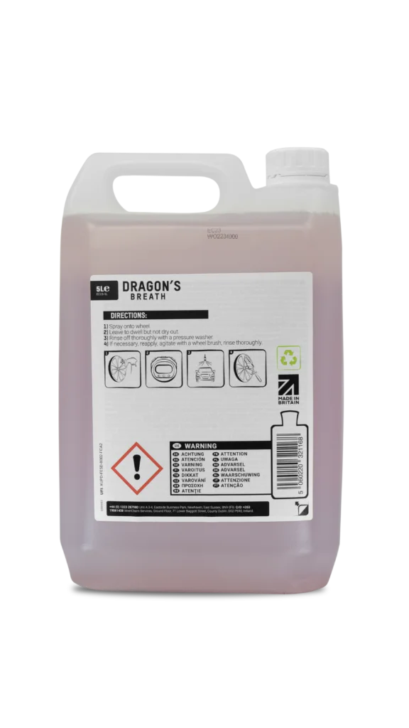 ValetPRO Dragon's Breath Iron Fallout Remover | pH Neutral Cleaner 5L