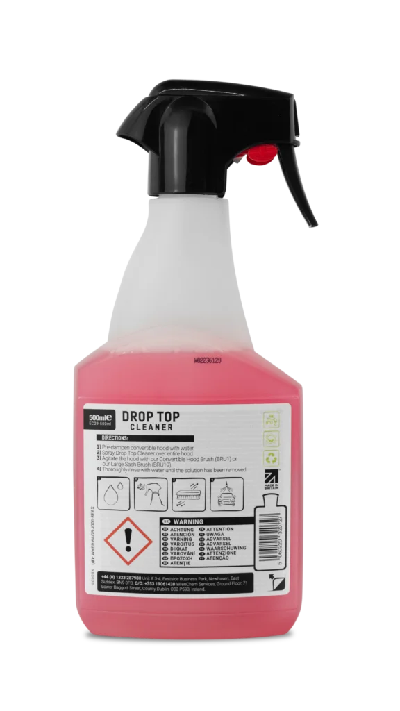 ValetPRO Drop Top Cleaner 500ml | Effective On Dirt & Mould