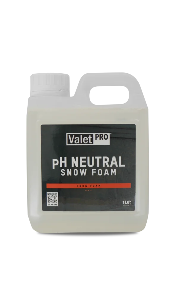 ValetPRO pH Neutral Snow Foam | Wax & Ceramic Coating Safe 1L