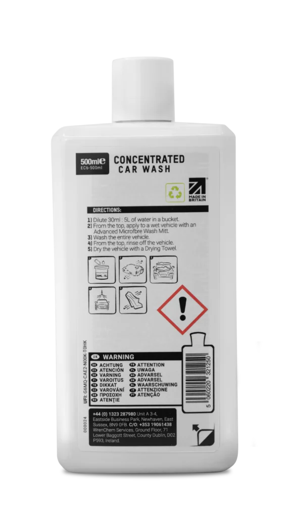 ValetPRO Concentrated Car Wash Shampoo | Ceramic Safe 500ml