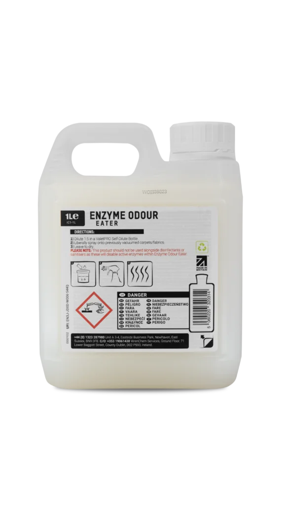 ValetPRO Enzyme Odour Eater | Eliminate Bacteria & Stains 1L