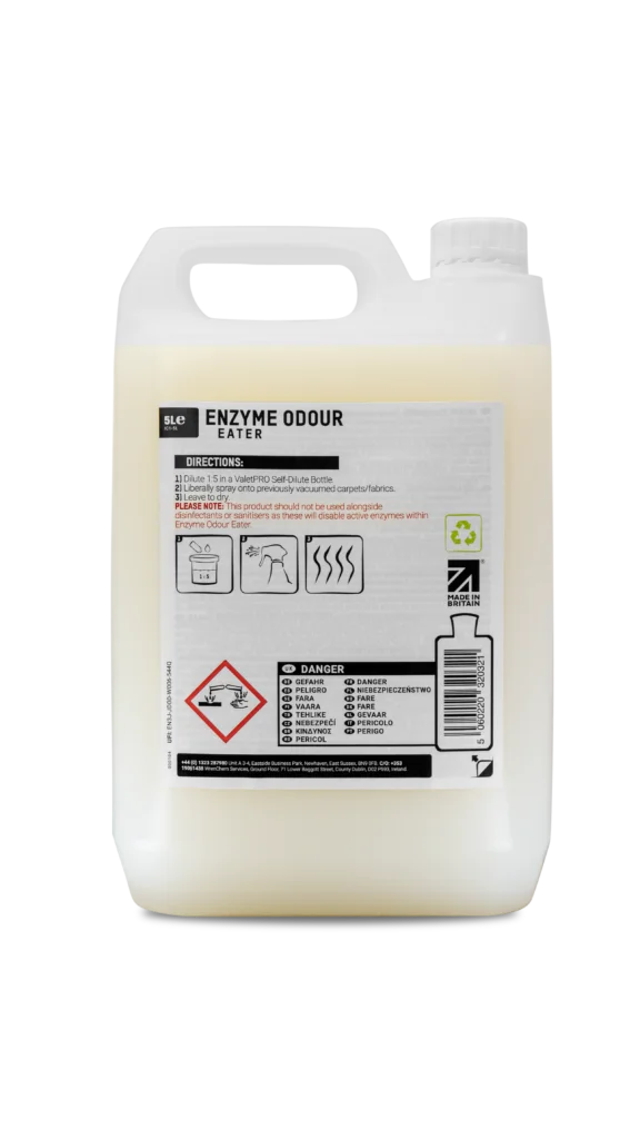 ValetPRO Enzyme Odour Eater | Eliminate Bacteria & Stains 5L