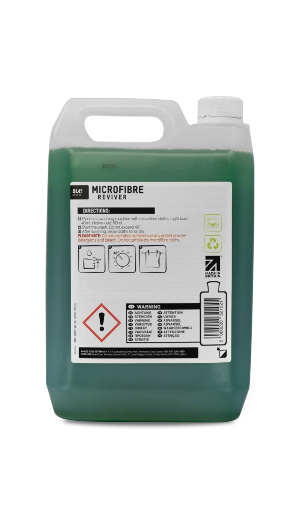 ValetPRO Microfibre Reviver | Revives Microfibre Towels & Cloths 5L
