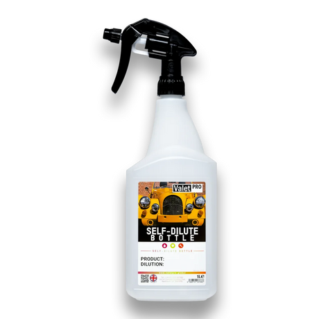 ValetPro Self Dilute Bottle & Chemical Resistant Trigger 1L