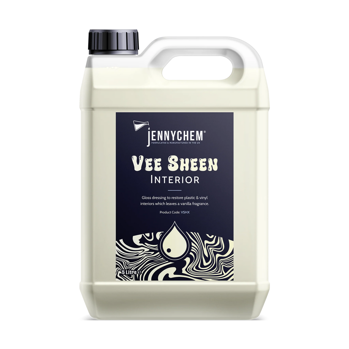 Jennychem Vee Sheen Interior 5L | Plastic Dressing