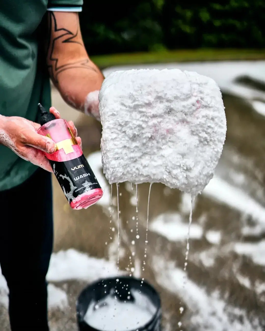Yum Wash 500ml | pH Neutral High Foaming Car Shampoo