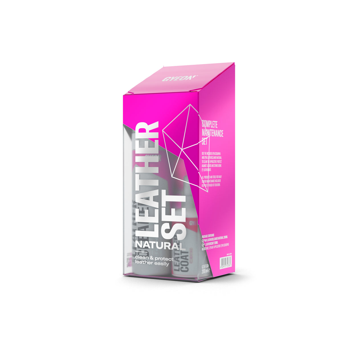 Gyeon Q²M Leather Set Natural | Clean, Condition and Protect