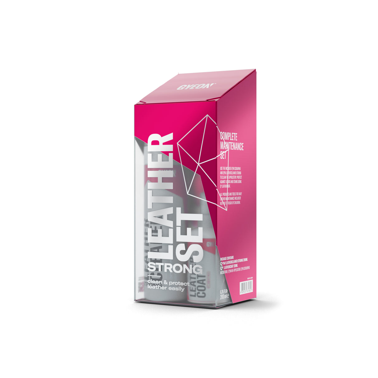 Gyeon Q²M Leather Set Strong | Deep Cleaning Kit For Leather