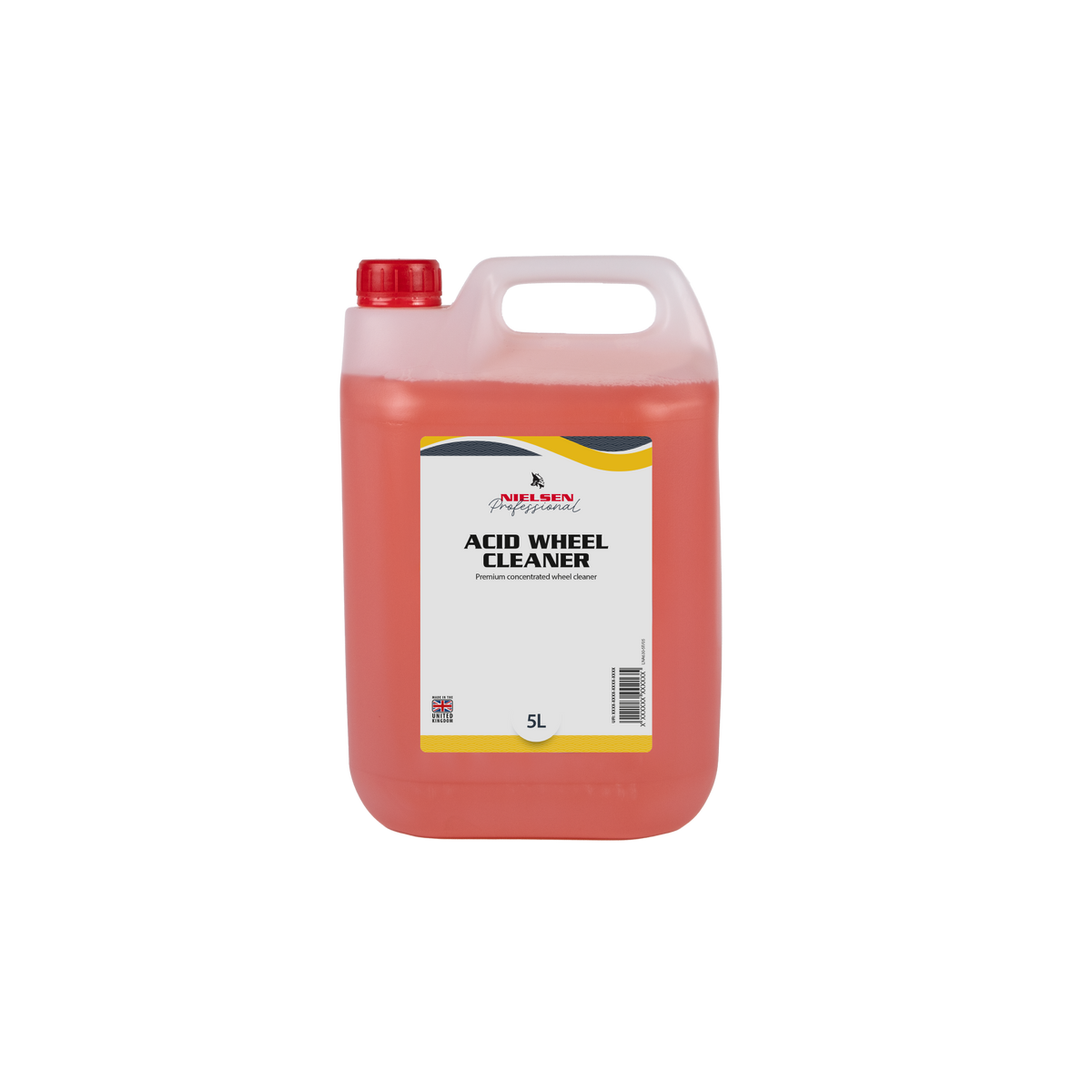 Nielsen Trade Acid Wheel Cleaner 5L | Pro Grade Alloy Cleaner