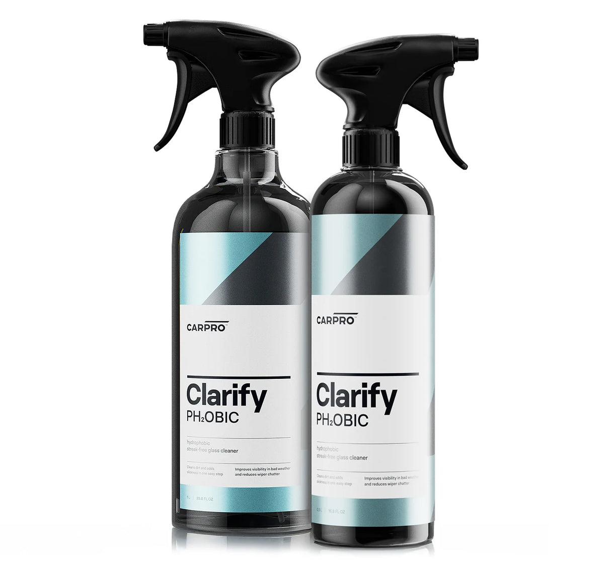 CARPRO Clarify Phobic Glass Cleaner | Hydrophobic Glass Cleaner 500ml & 1L