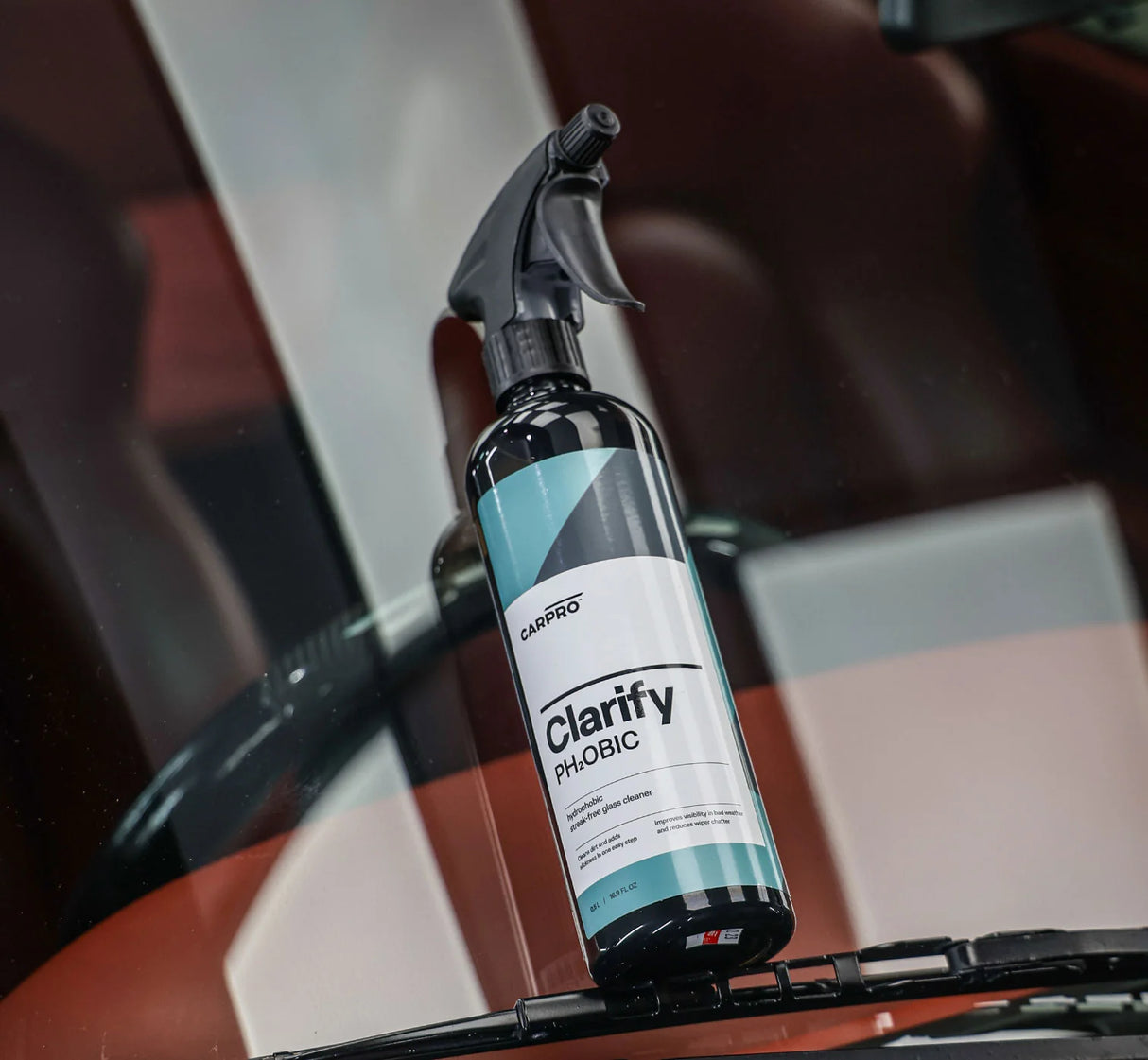 CARPRO Clarify Phobic Glass Cleaner | Hydrophobic Glass Cleaner 500ml