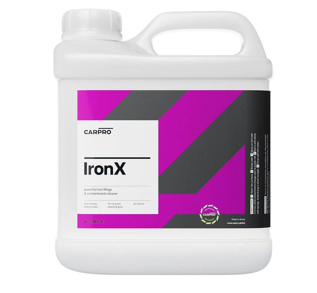 CARPRO IronX Fallout Remover | Powerful Contamintant Remover 4L