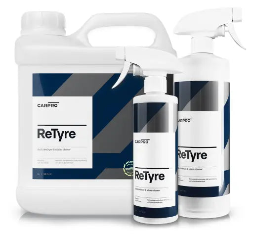 CARPRO Retyre Tyre Cleaner | Fresh New Tyre Look