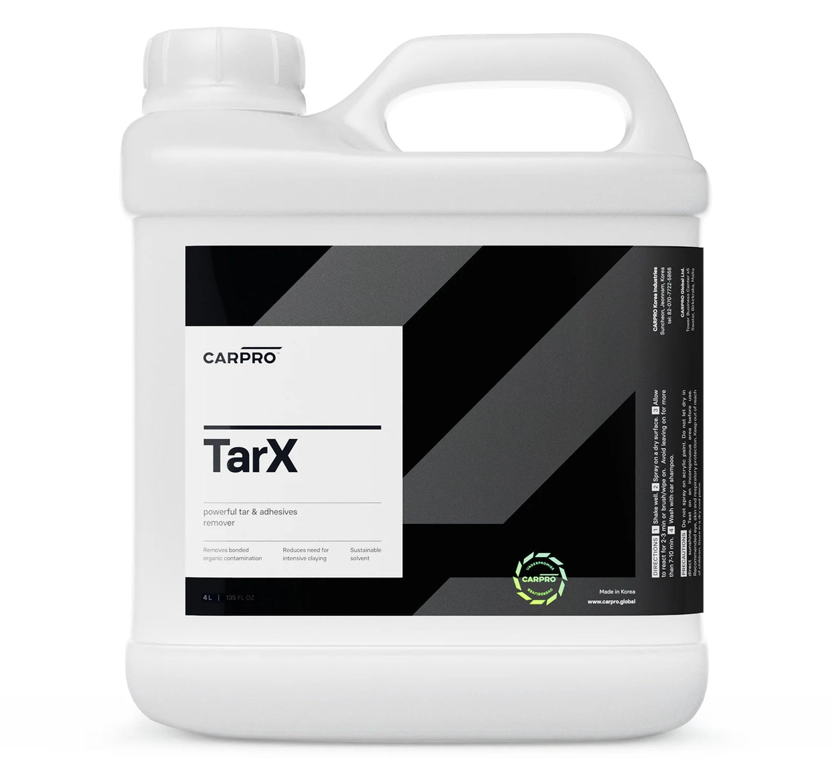 CARPRO TarX | Powerful Tar & Adhesive Remover 4L