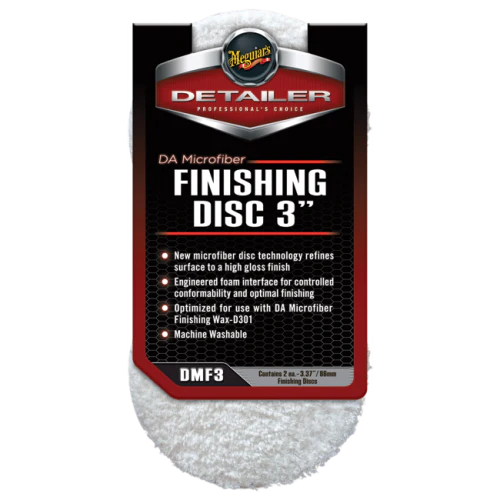 Meguiars DA Microfibre Finishing Disc 3" 2 Pack