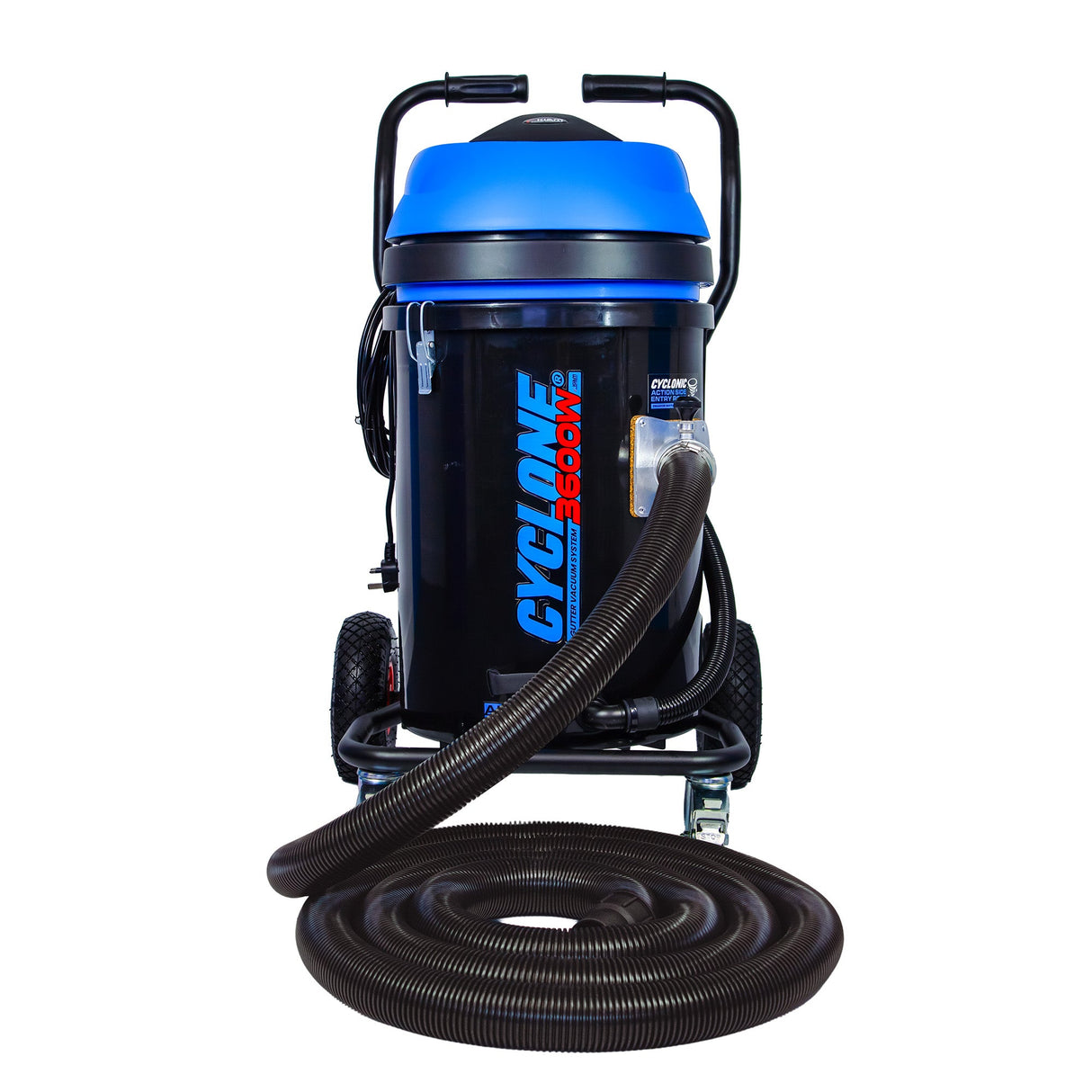 Kiam CYCLONE® All Terrain Gutter Vacuum 3600W 76L Polypropylene Black