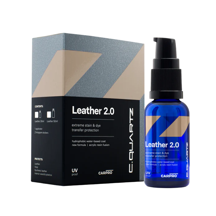 CARPRO CQUARTZ Leather 2.0 - Leather & Vinyl Coat Kit