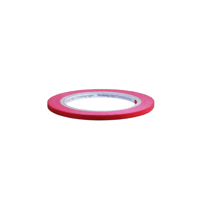 CARPRO Red Low Tack Masking Tape | No Residue Detailing Tape 5mm