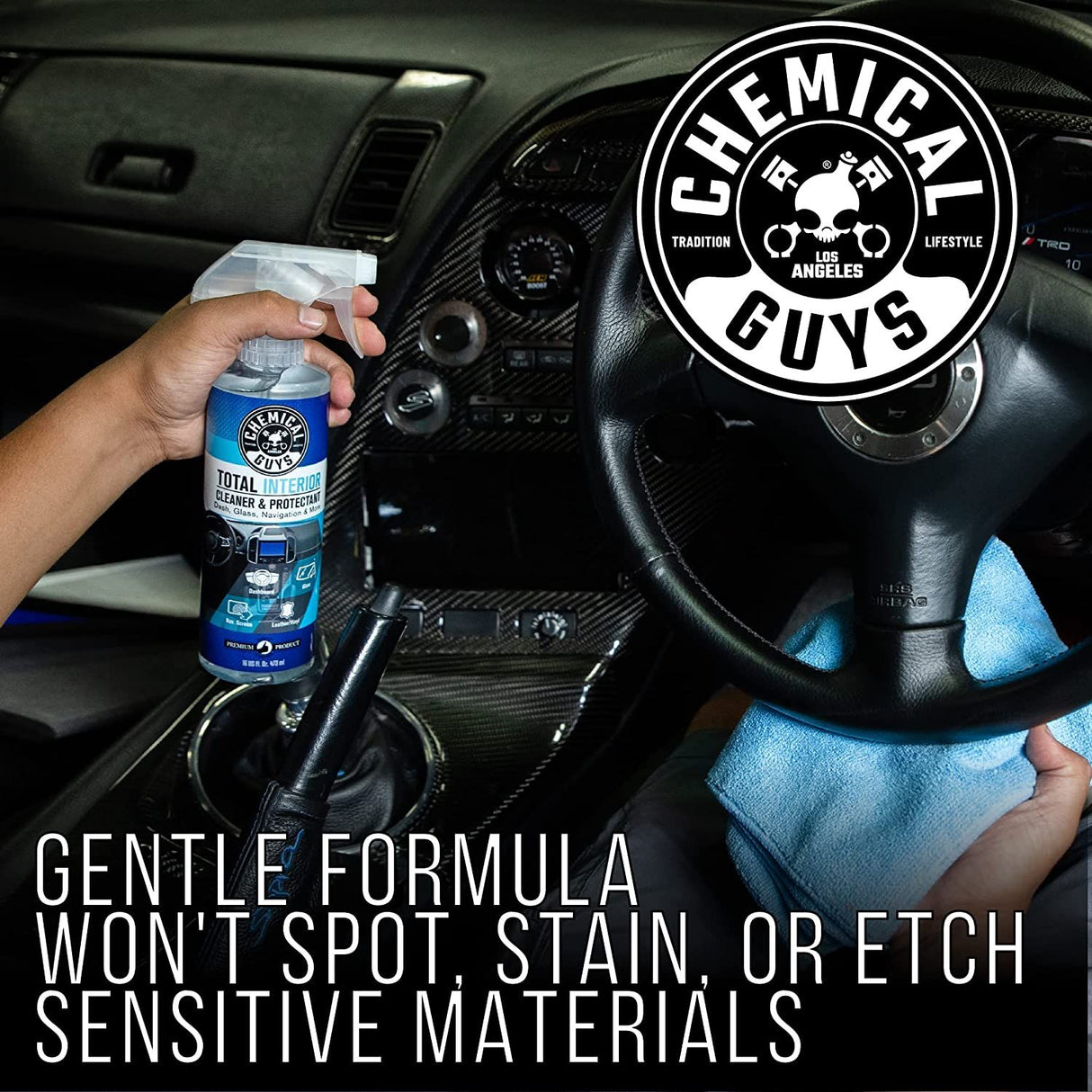 Chemical Guys Total Interior Cleaner & Protectant 473ml | Just Car Care