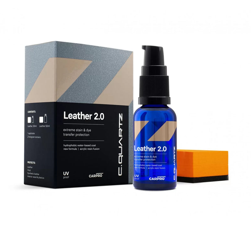 CARPRO CQuartz Leather 2.0 Coat | Leather & Vinyl Durable Coating