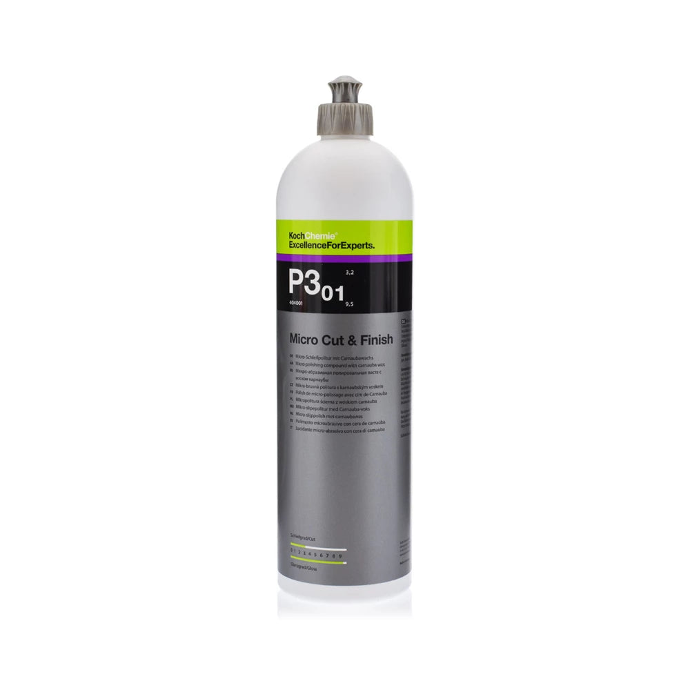 Koch Chemie P3 Micro Cut & Finish (250ml & 1L) | Shop At Just Car Care