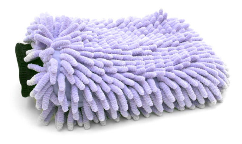 Mammoth Micro Chenille Wash Mitt - Purple | Noodle Car Wash Mitt