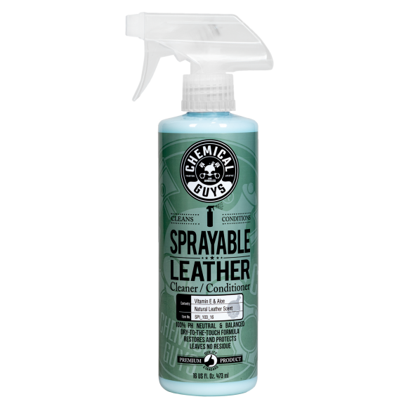 Chemical Guys Sprayable Leather Cleaner & Conditioner 16oz