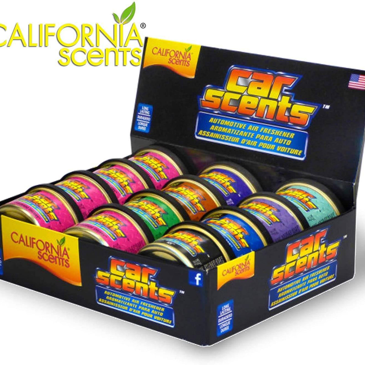 California Scents Car Scent Air Freshener Assorted - Accessories - Mole Avon