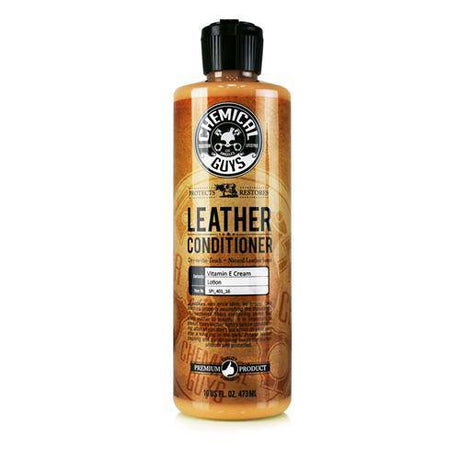 Chemical Guys Leather Conditioner 473ml | Restores Leather Surfaces