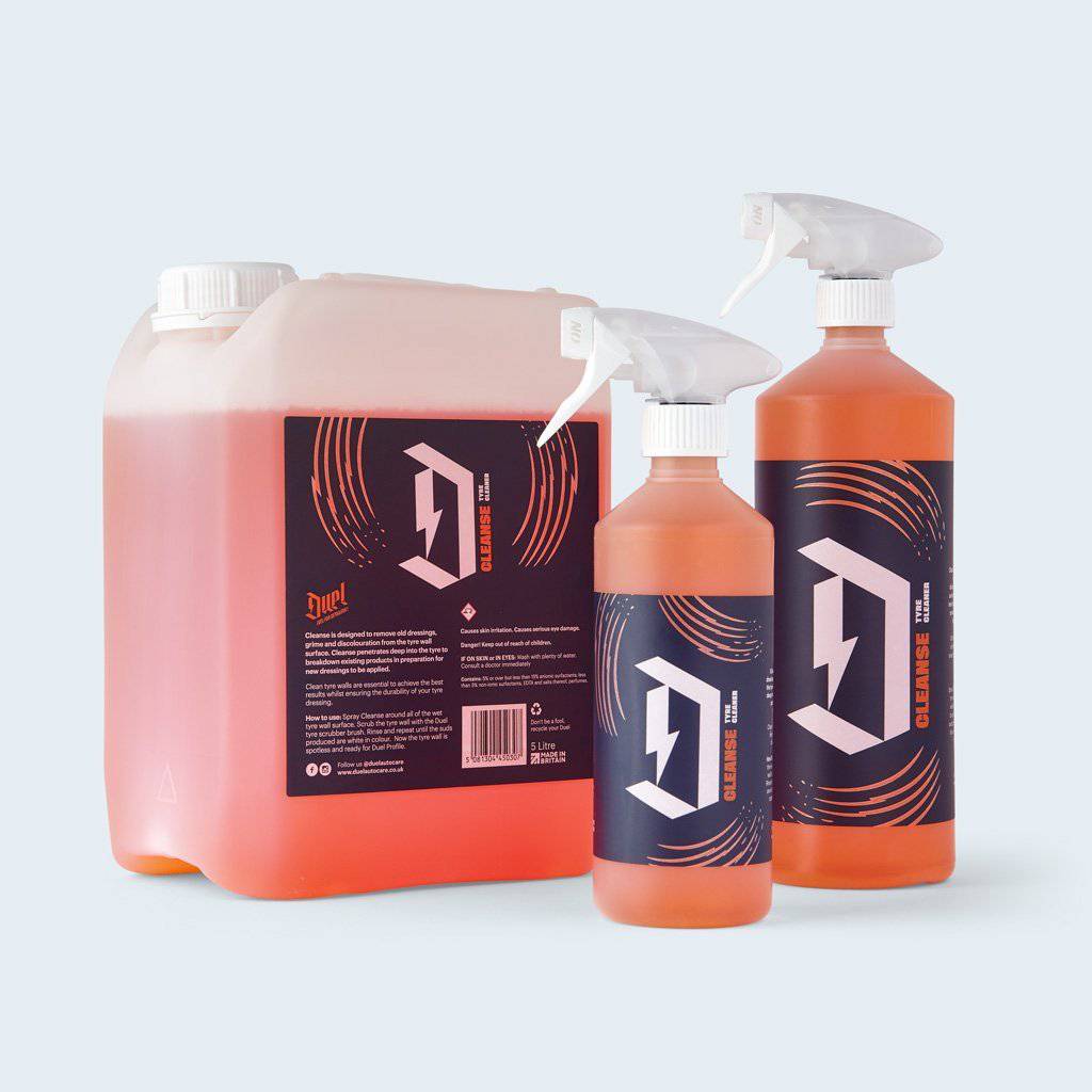Duel Cleanse Tyre Cleaner (Various Sizes) | Shop At Just Car Care