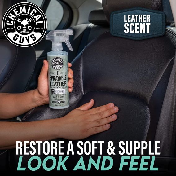 Chemical Guys Sprayable Leather Cleaner & Conditioner 16oz