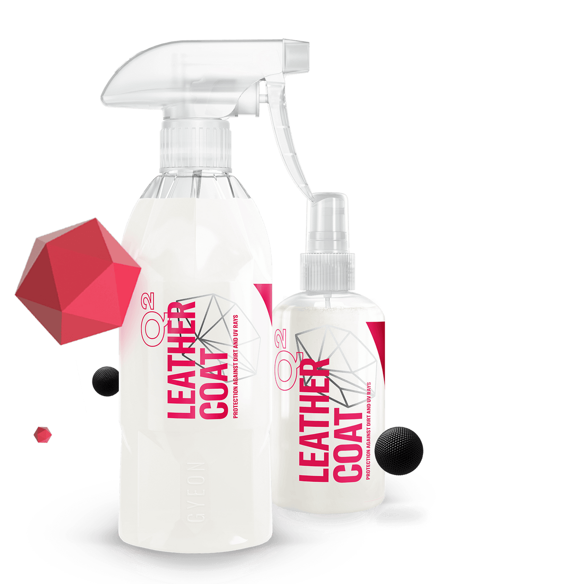 Gyeon Leather Cleaner Mild 400ml + Leather Shield Kit – Detailing