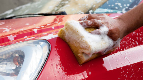 Why You Should Never Wash Your Car With a Sponge