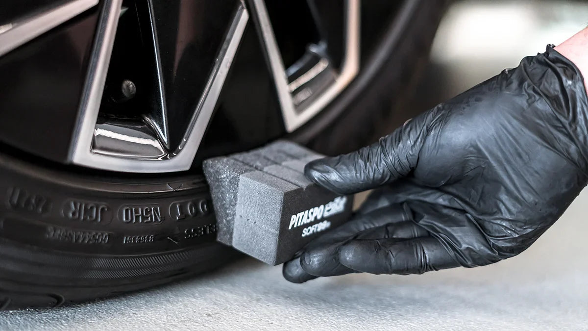 SOFT99 Pitaspo Tyre Applicator - 2 Pack | Even Coverage Application