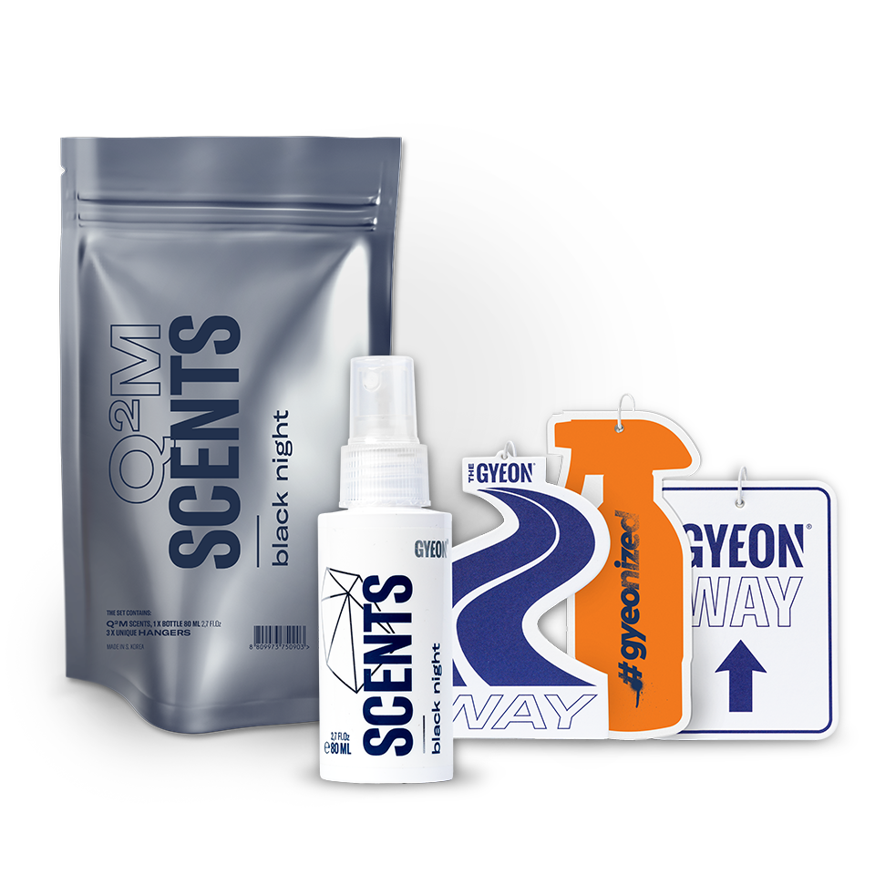 Gyeon Q²M Scents | Sprayable & Hanging Air Fresheners - Black Night