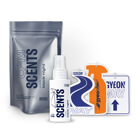 Gyeon Q²M Scents | Sprayable & Hanging Air Fresheners - Black Night